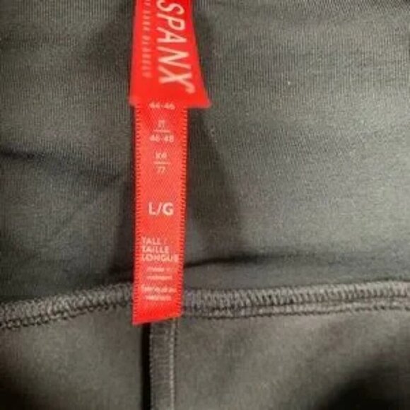 Spanx Faux Patent Leather High Waist Leggings Size Large - Picture 8 of 9